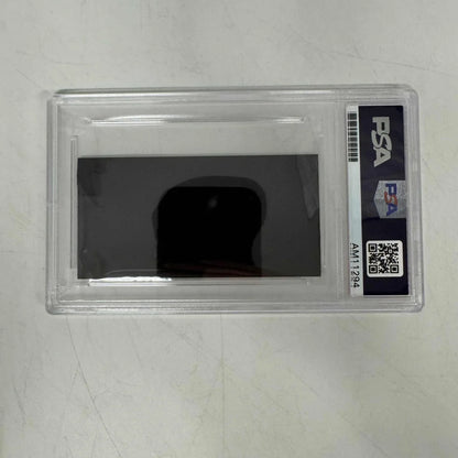 Autographed Chris Bosh PSA-certified trading card in protective slab