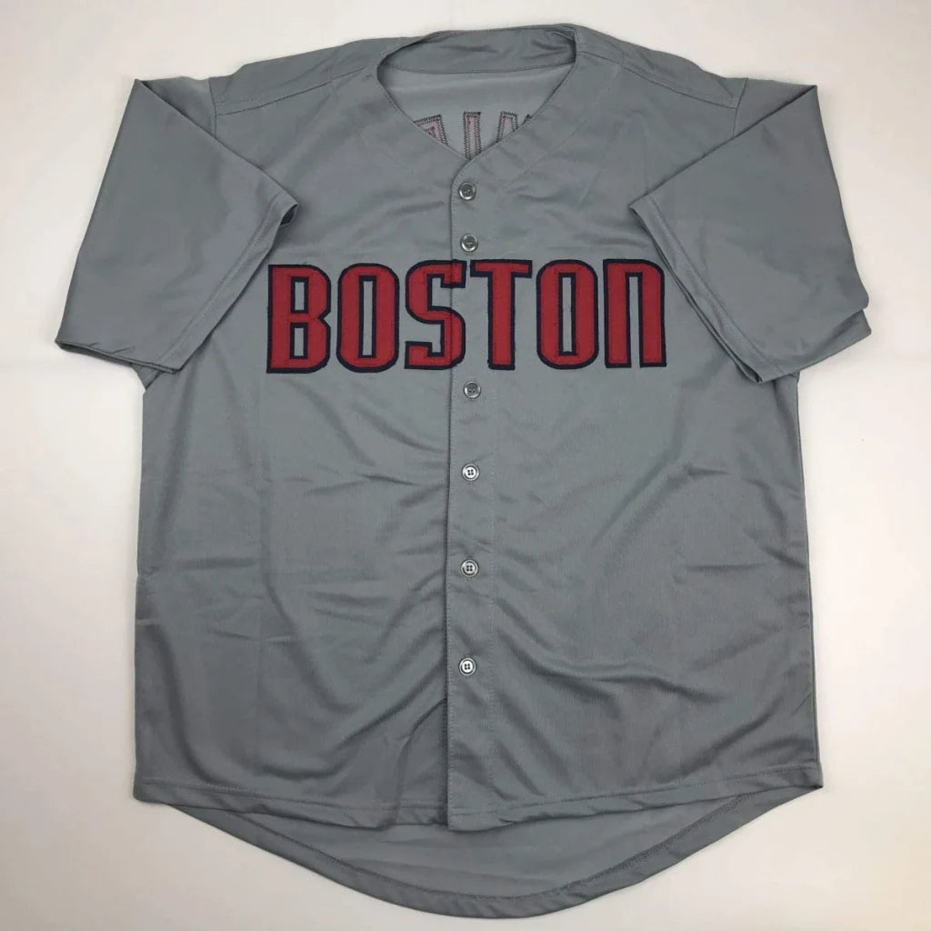 Autographed Hanley Ramirez Boston Grey Baseball Jersey JSA COA | Authenticated Signed Sports Jersey | vintageantiquesgifts.com