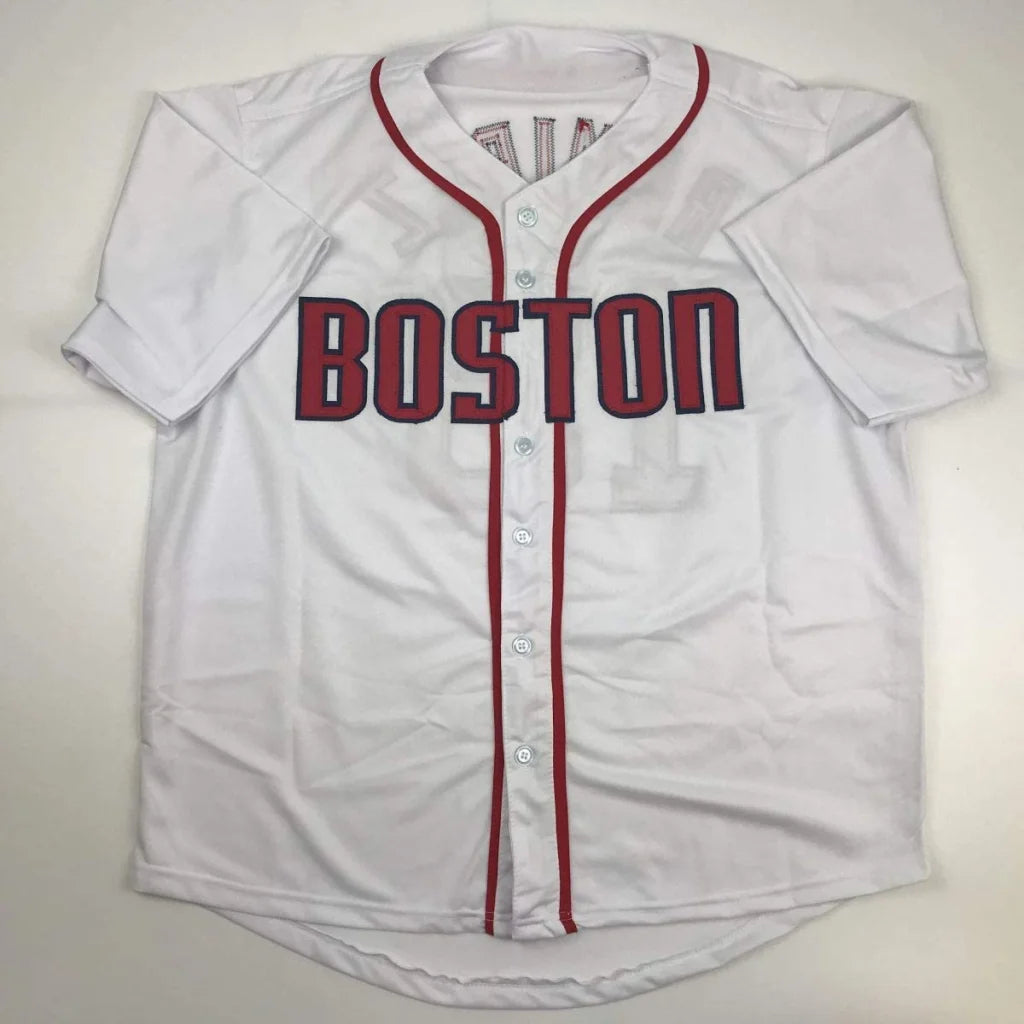 White Hanley Ramirez Boston custom jersey with JSA COA autograph for fans