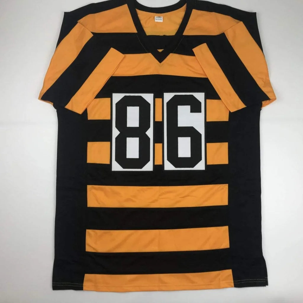 Autographed Hines Ward Pittsburgh Bumble Bee custom jersey with 86, JSA COA