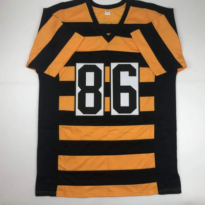 Autographed Hines Ward Pittsburgh Bumble Bee custom jersey with 86, JSA COA