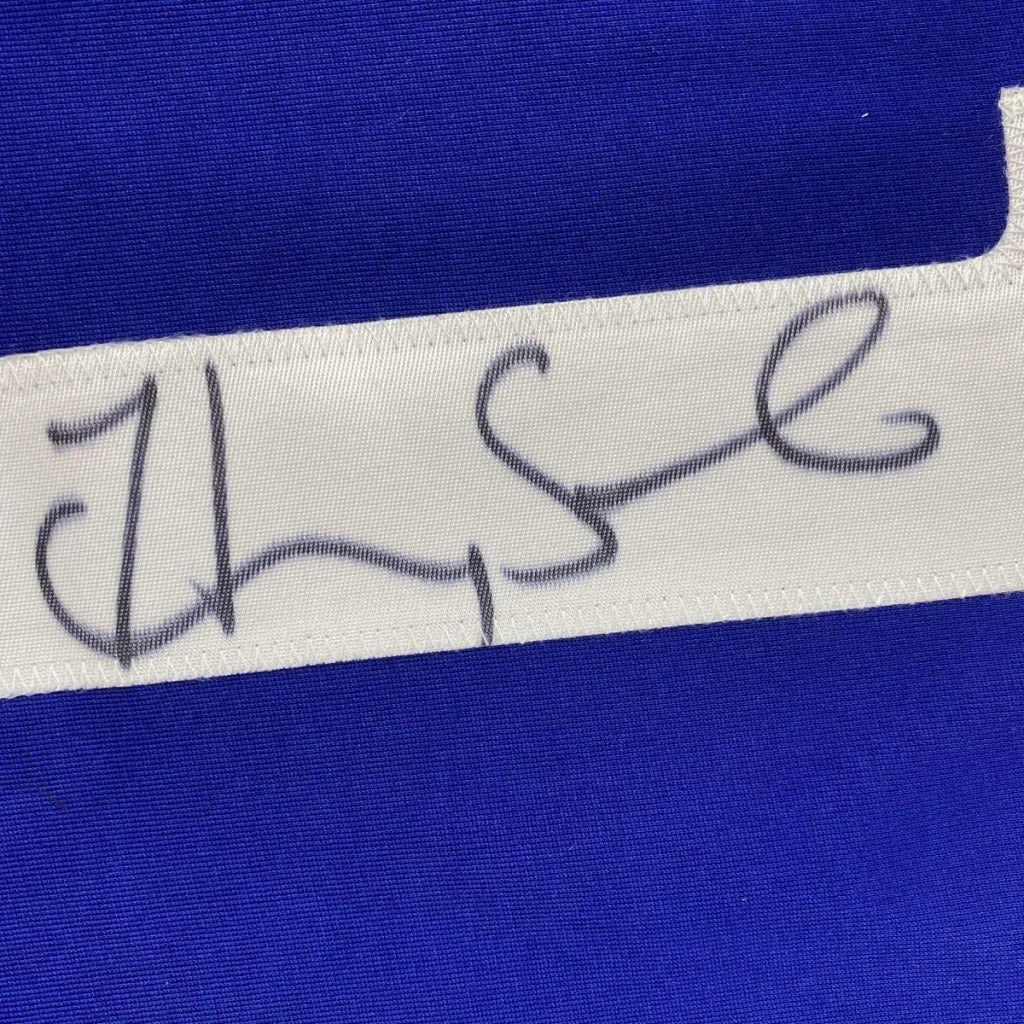 Autographed Hope Solo Blue Soccer Team USA World Cup Jersey JSA COA | Authenticated Signed Sports Jersey | vintageantiquesgifts.com