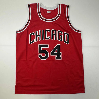 Autographed Horace Grant Chicago Red Basketball Jersey JSA COA | Authenticated Signed Sports Jersey | vintageantiquesgifts.com