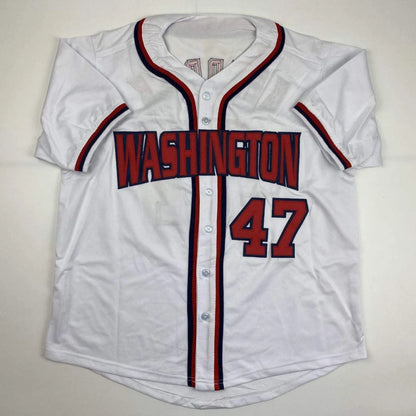 Autographed Howie Kendrick Washington White Baseball Jersey JSA COA | Authenticated Signed Sports Jersey | vintageantiquesgifts.com