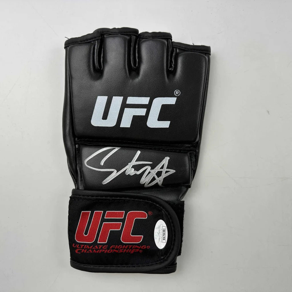 Autographed Israel Izzy Adesanya Black UFC MMA Glove Ultimate Fighting JSA COA | Hall of Fame Sports Memorabilia | vintageantiquesgifts.com