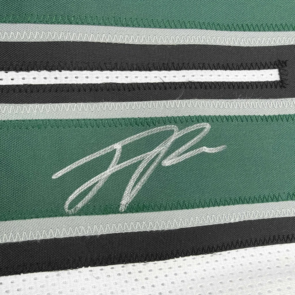Autographed Jaelan Phillips green black striped custom jersey PSA/DNA COA