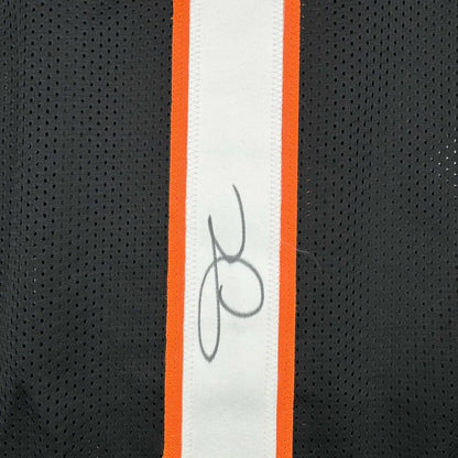 Autographed Ja'Marr Chase Cincinnati Black Football Jersey JSA COA | Authenticated Signed Sports Jersey | vintageantiquesgifts.com