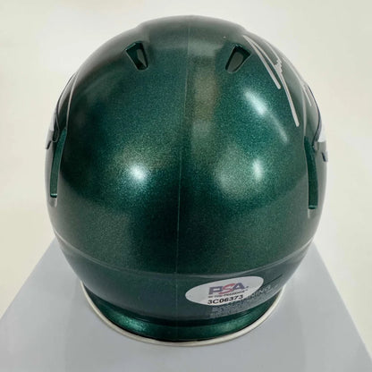Autographed Jason Kelce Philadelphia Eagles Mini Football Helmet PSA COA | Authenticated Signed Sports Collectible | vintageantiquesgifts.com