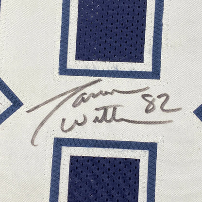 Autographed Jason Witten Dallas Cowboys custom jersey patch with Tanner 82 signature
