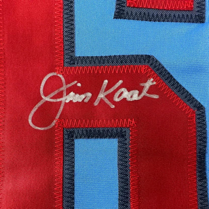 Autographed Jim Kaat Minnesota Light Blue Baseball Jersey Beckett BAS COA | Authenticated Signed Sports Jersey | vintageantiquesgifts.com