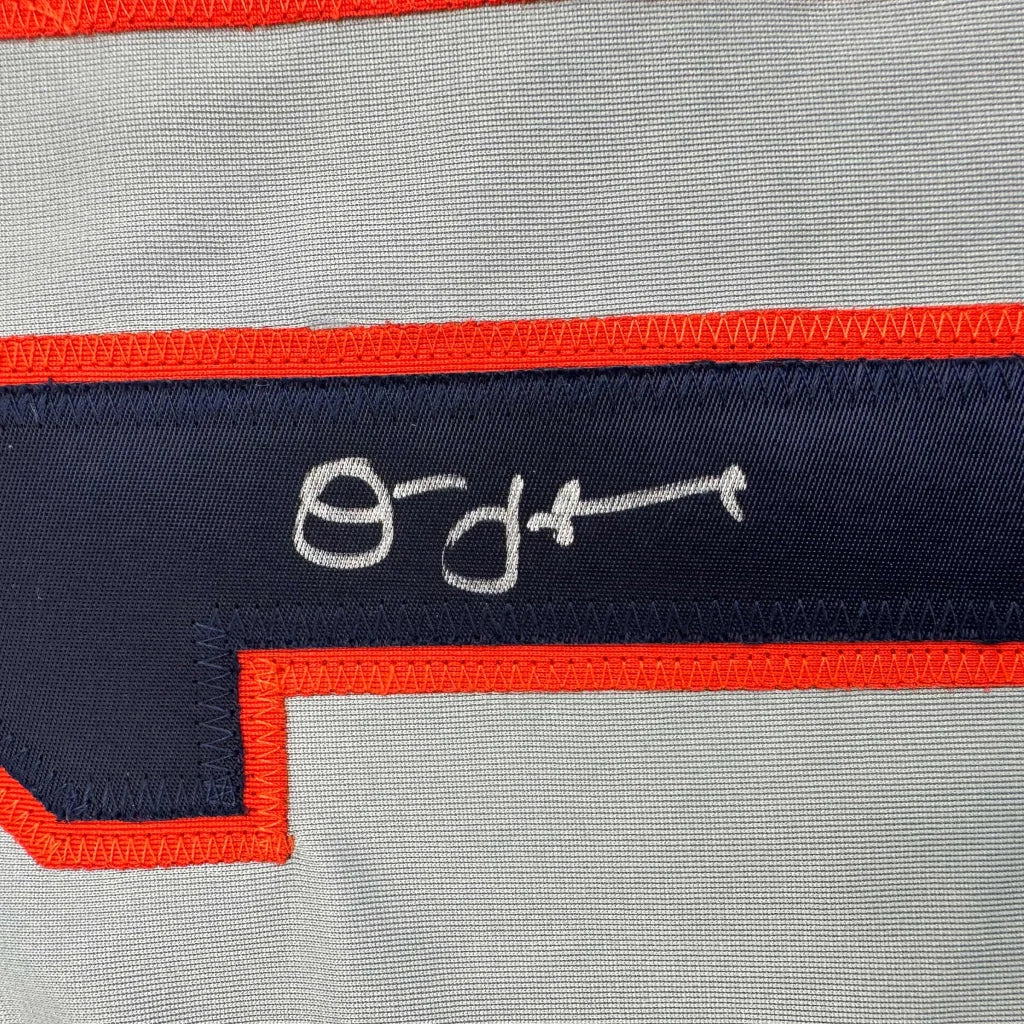 Autographed Jim Leyland Detroit Grey Baseball Jersey JSA COA | Authenticated Signed Sports Jersey | vintageantiquesgifts.com