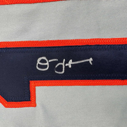 Autographed Jim Leyland Detroit Grey Baseball Jersey JSA COA | Authenticated Signed Sports Jersey | vintageantiquesgifts.com
