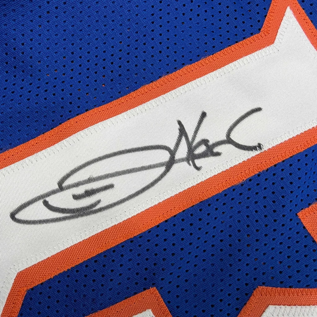 Autographed Joakim Noah Florida Blue College Basketball Jersey Beckett BAS COA | Authenticated Signed Sports Jersey | vintageantiquesgifts.com