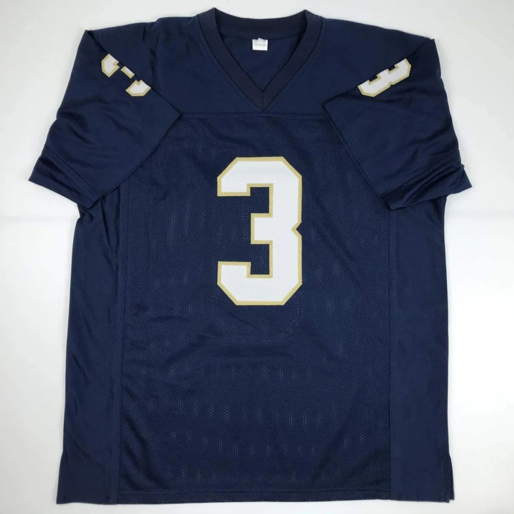 Dark blue custom jersey with number 3 from Professional Sports League