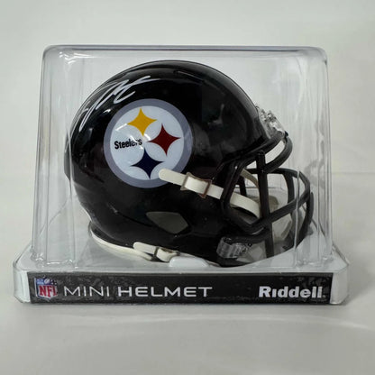 Autographed Joey Porter Jr. Pittsburgh Steelers Mini Football Helmet JSA COA | Authenticated Signed Sports Collectible | vintageantiquesgifts.com