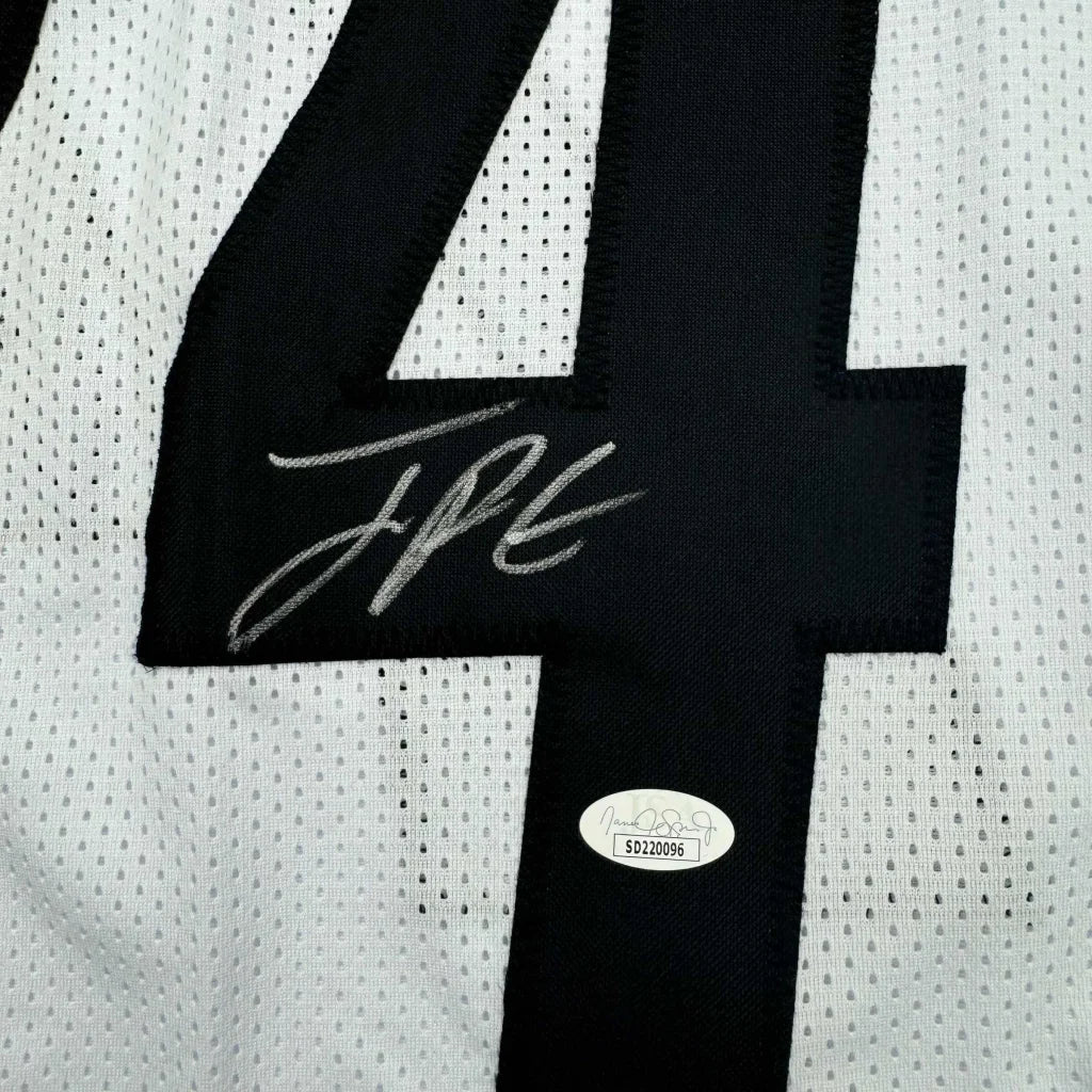 Autographed custom jersey with black number 4 from Pro Sports League collectible