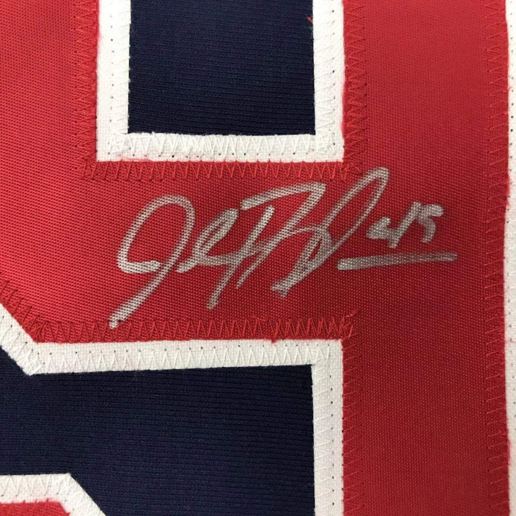 Autographed John Rocker Atlanta Blue Baseball Jersey PSA/DNA COA | Authenticated Signed Sports Jersey | vintageantiquesgifts.com