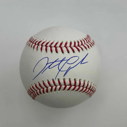Autographed/Signed Jonathan Papelbon Rawlings Official Major League Baseball ROML Beckett BAS COA Auto