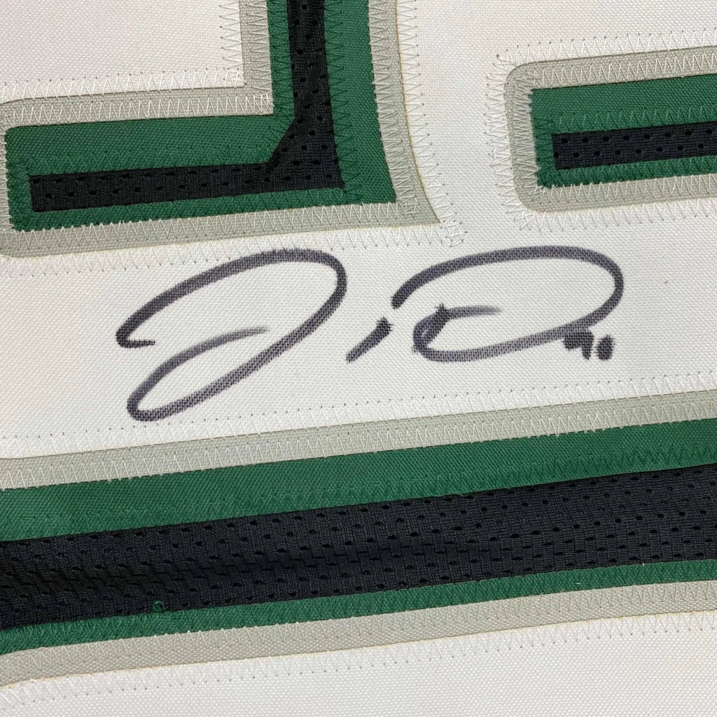 Autographed Jordan Davis Philadelphia Eagles custom jersey in black with green and white accents, JSA COA