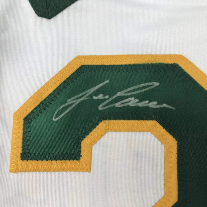 Autographed Jose Canseco Oakland White Baseball Jersey JSA COA | Authenticated Signed Sports Jersey | vintageantiquesgifts.com
