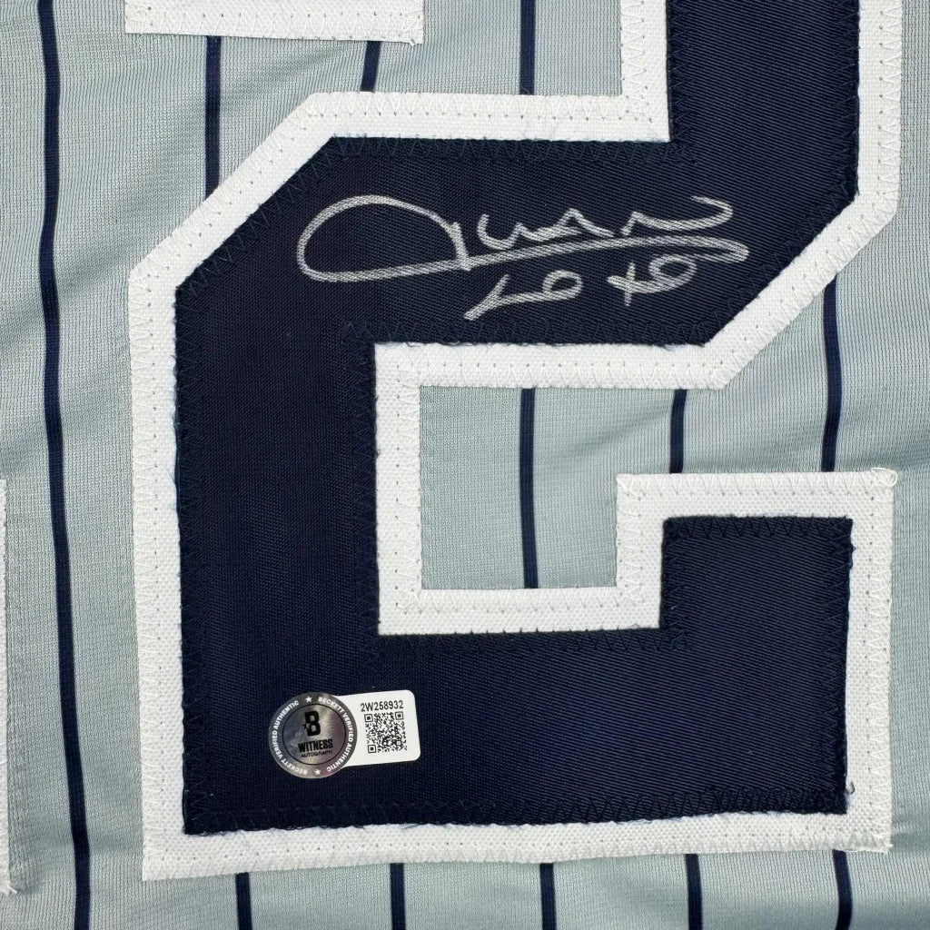 Autographed custom jersey from Professional Sports League featuring number 2