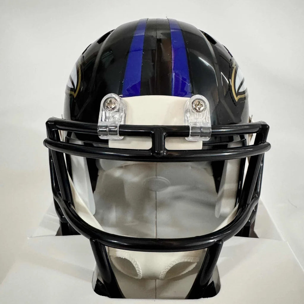 Autographed Justin Tucker Baltimore Ravens Mini Football Helmet Beckett BAS COA | Authenticated Signed Sports Collectible | vintageantiquesgifts.com
