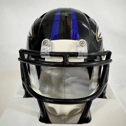 Autographed Justin Tucker Baltimore Ravens Mini Football Helmet Beckett BAS COA | Authenticated Signed Sports Collectible | vintageantiquesgifts.com