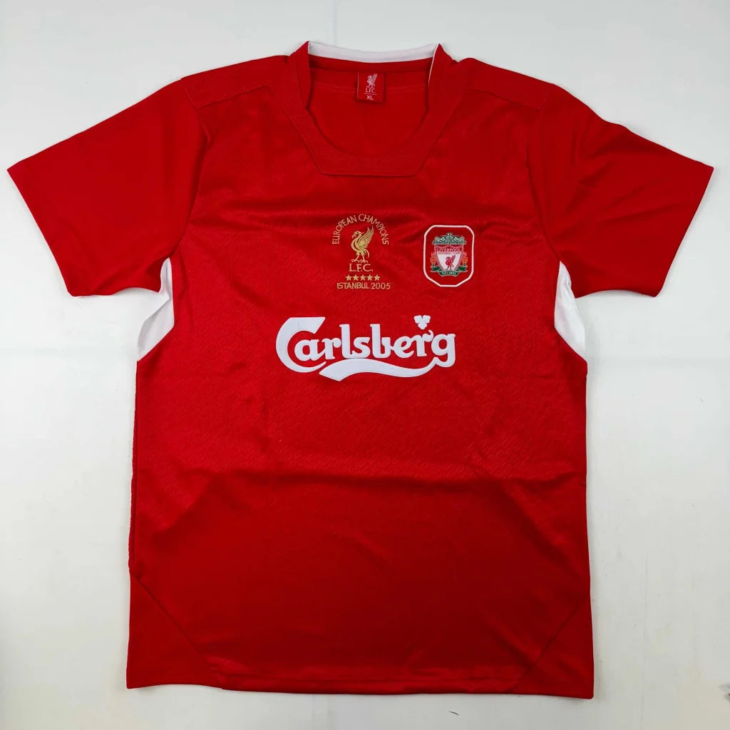 Autographed Kenny Dalglish Liverpool Red Carlsberg Soccer Jersey Beckett BAS COA | Authenticated Signed Sports Jersey | vintageantiquesgifts.com