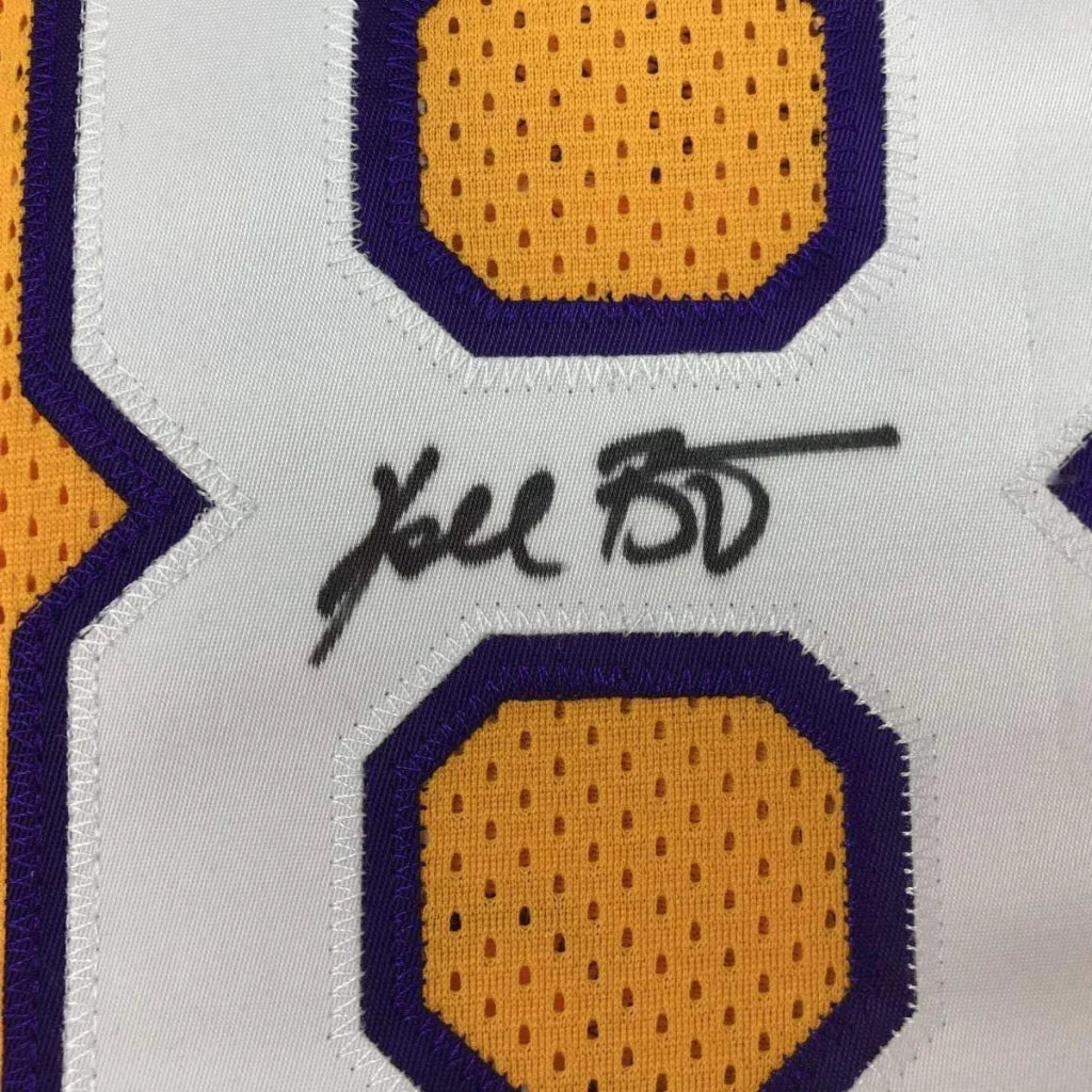Autographed Kobe Bryant #8 Los Angeles Lakers custom jersey, PSA/DNA COA