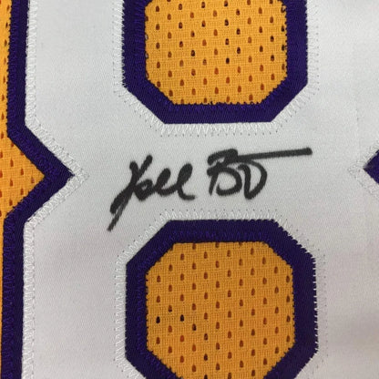 Autographed Kobe Bryant #8 Los Angeles Lakers custom jersey, PSA/DNA COA