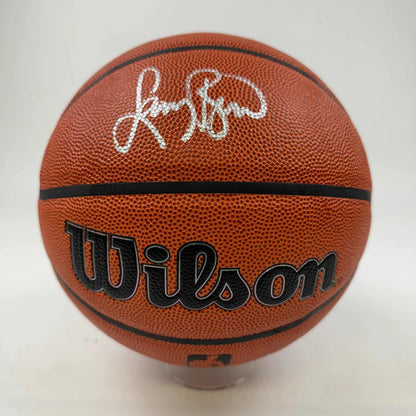 Autographed Larry Bird Boston Celtics Wilson basketball JSA COA
