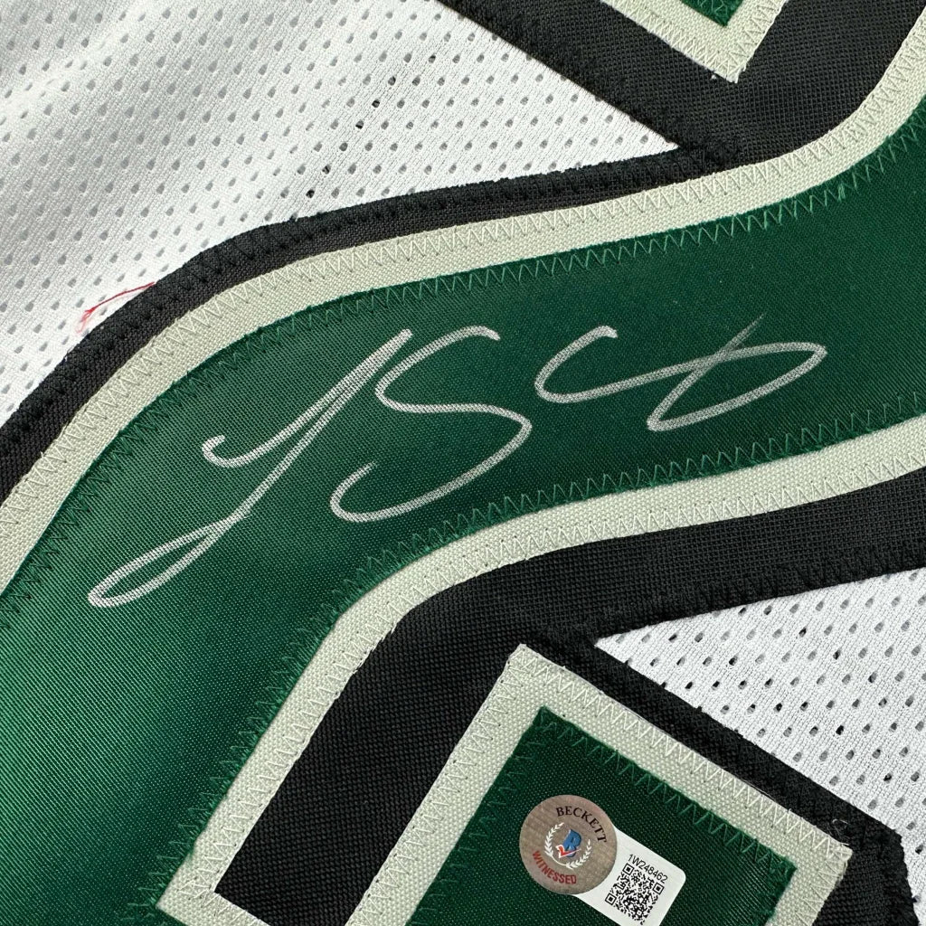 Autographed Custom Jersey from Professional Sports League with Authentication