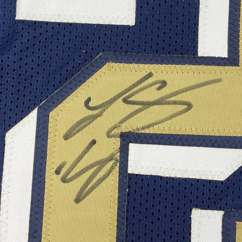 Autographed professional sports league custom jersey from Authentic McCoy 25 collection