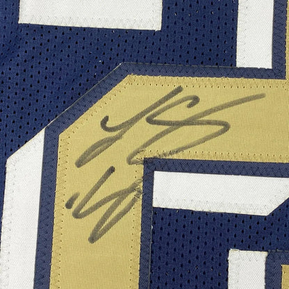 Autographed professional sports league custom jersey from Authentic McCoy 25 collection
