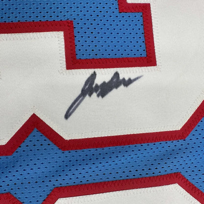 Autographed SNEED 38 Lightning Bolt Jersey from a professional sports league