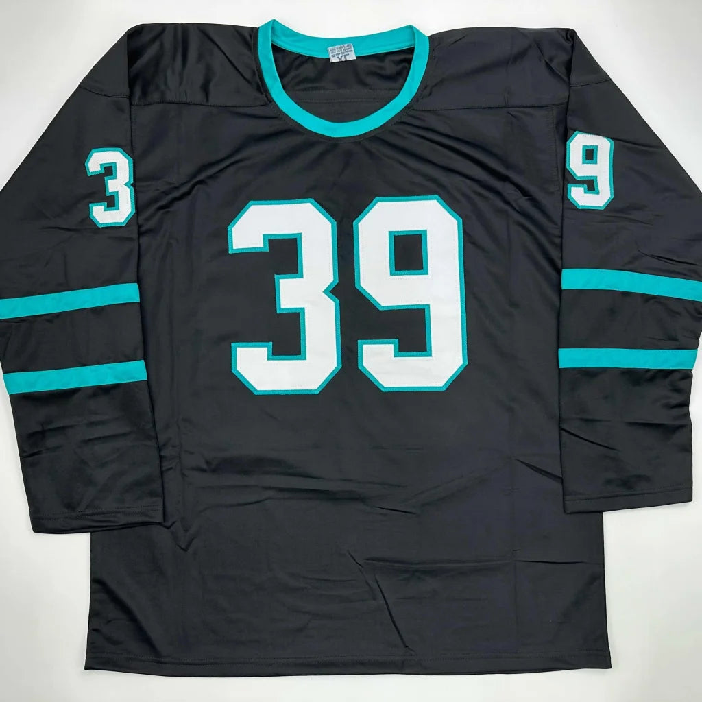 Autographed Logan Couture San Jose Black Hockey Jersey JSA COA | Authenticated Signed Sports Jersey | vintageantiquesgifts.com