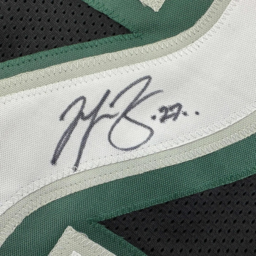Autographed Malcolm Jenkins Philadelphia Black Football Jersey Beckett BAS COA | Authenticated Signed Sports Jersey | vintageantiquesgifts.com