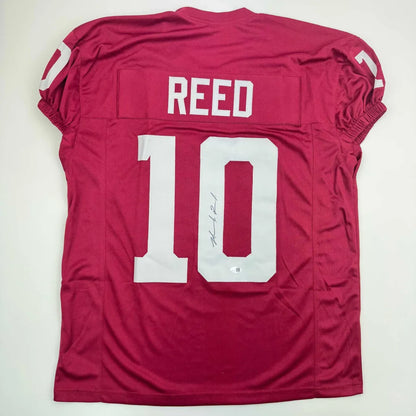 Autographed Marcel Reed Texas A&M Maroon College Football Jersey JSA COA | Hall of Fame Sports Memorabilia | vintageantiquesgifts.com