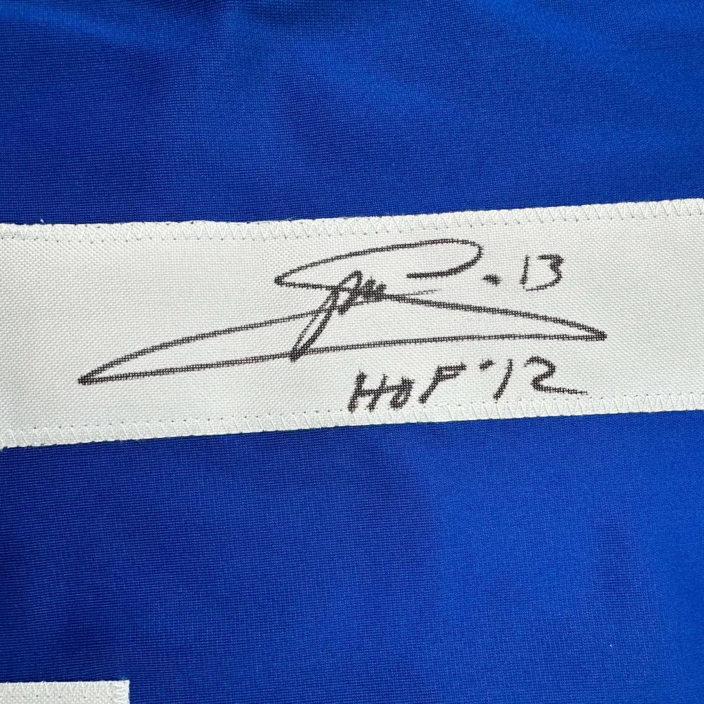 Autographed Mats Sundin HOF 12 Toronto Blue Hockey Jersey JSA COA | Authenticated Signed Sports Jersey | vintageantiquesgifts.com