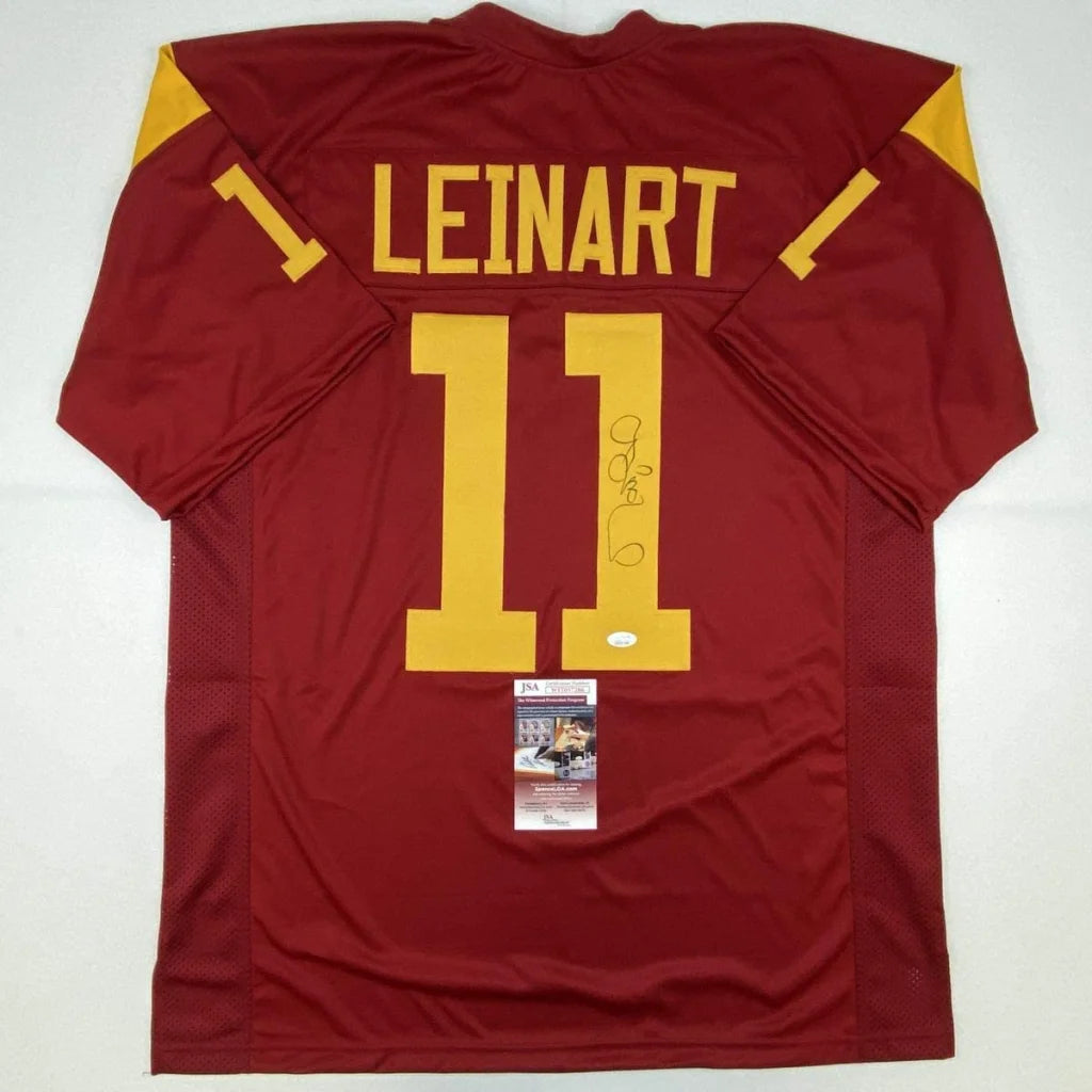 Autographed Matt Leinart USC Southern Cal Red College Football Jersey JSA COA | Hall of Fame Sports Memorabilia | vintageantiquesgifts.com