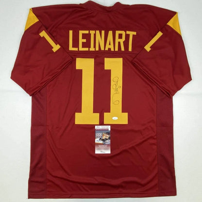 Autographed Matt Leinart USC Southern Cal Red College Football Jersey JSA COA | Hall of Fame Sports Memorabilia | vintageantiquesgifts.com