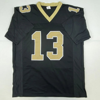 Autographed Michael Thomas New Orleans Black Football Jersey JSA COA | Authenticated Signed Sports Jersey | vintageantiquesgifts.com