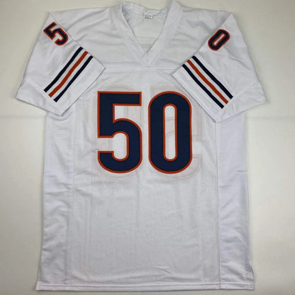 Autographed Mike Singletary HOF 98 Chicago White Football Jersey JSA COA | Authenticated Signed Sports Jersey | vintageantiquesgifts.com