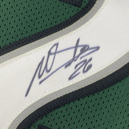 Autographed Miles Sanders Philadelphia Green Football Jersey JSA COA | Authenticated Signed Sports Jersey | vintageantiquesgifts.com