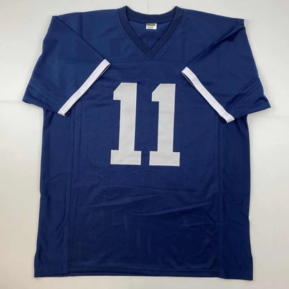 Autographed NaVorro Bowman Penn State Blue College Football Jersey Beckett BAS COA | Authenticated Signed Sports Jersey | vintageantiquesgifts.com