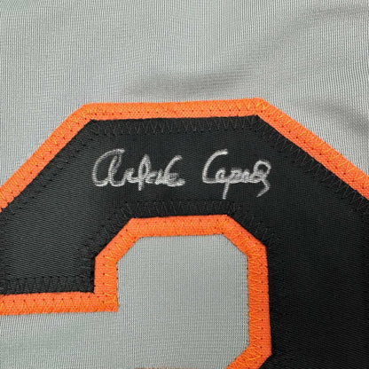 Autographed Orlando Cepeda San Francisco Grey Baseball Jersey Beckett BAS COA | Authenticated Signed Sports Jersey | vintageantiquesgifts.com