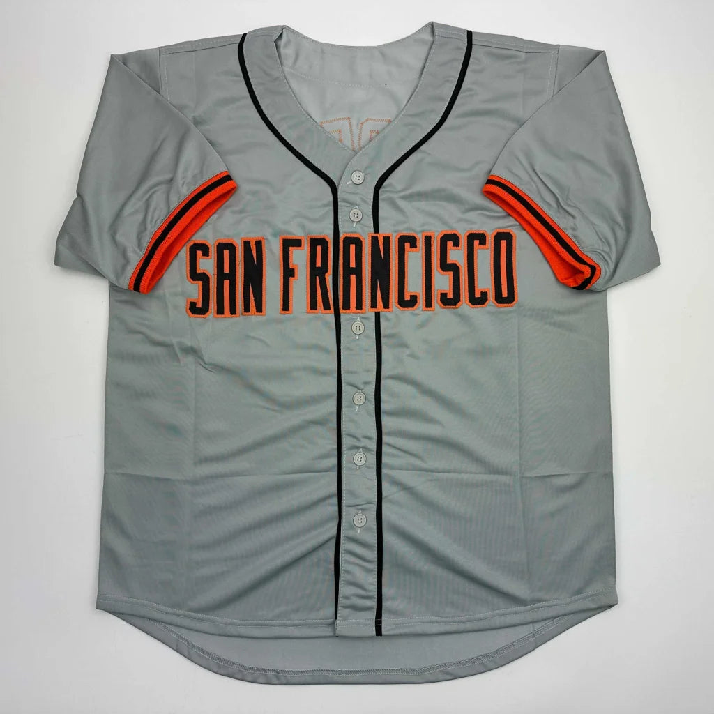 Autographed Orlando Cepeda San Francisco Grey Baseball Jersey Beckett BAS COA | Authenticated Signed Sports Jersey | vintageantiquesgifts.com