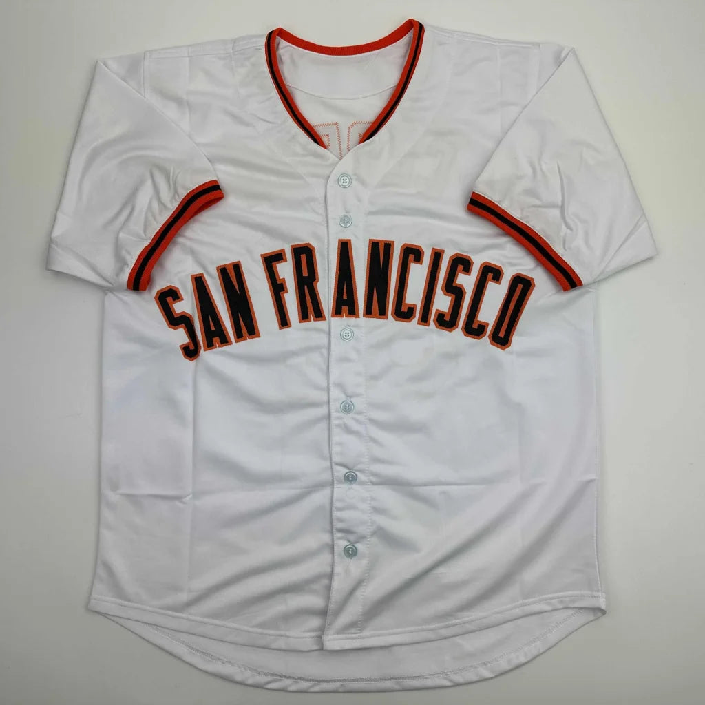 Autographed Orlando Cepeda San Francisco white custom jersey