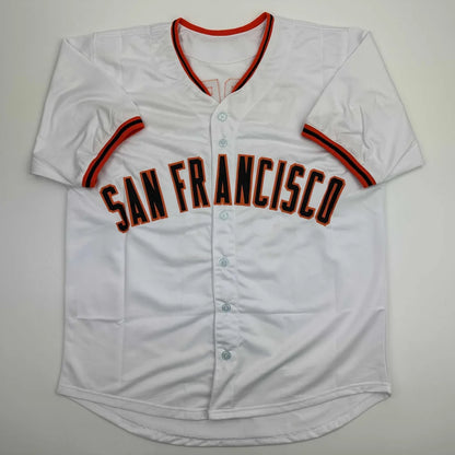 Autographed Orlando Cepeda San Francisco white custom jersey