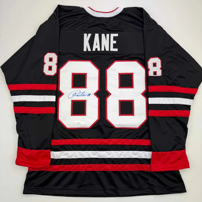 Black KANE 88 sports league jersey with signature, perfect for professional sports fans